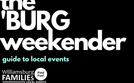The Burg Weekender & The Burg Weekly –  our big list of events for the weekend and the week