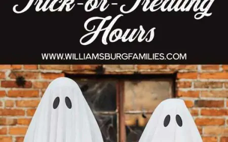 James City County Trick or Treat Hours 2024