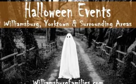 Halloween Events in Williamsburg, Yorktown, Gloucester and surrounding 