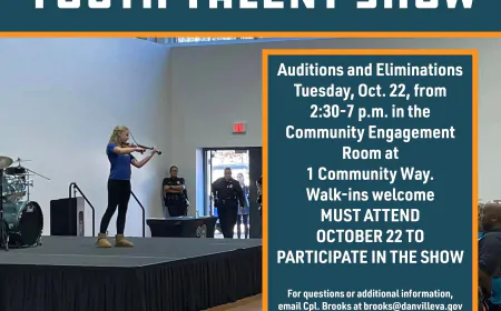 Youth Talent Show Tryouts/Eliminations
