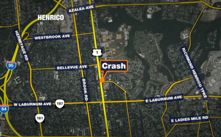 Police: Multiple people hurt in Richmond crash, juvenile driver at fault