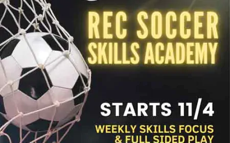 Rec Soccer Skills Academy – Register Now