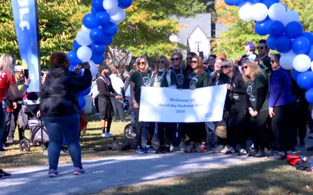 PHOTOS: Out of the Darkness Walk to fight suicide