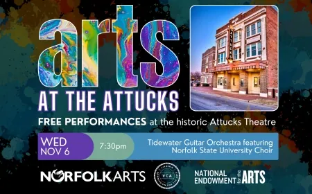 Arts at the Attucks: Tidewater Guitar Orchestra feat. NSU Choir