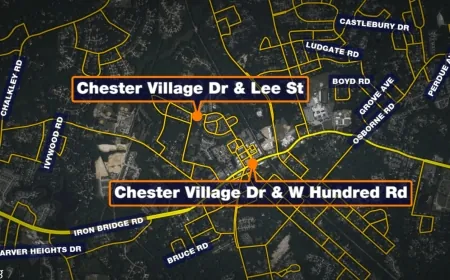 Part of Chester Village Drive in Chesterfield to close for pipe installation