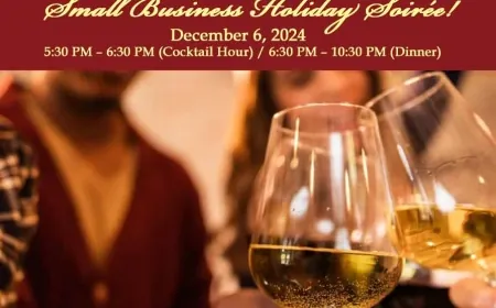 Small Business Holiday Soirée at Williamsburg Lodge
