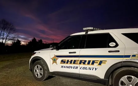 Three juveniles in hospital after car crashes into fence, overturns in Hanover County