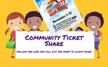 Community Ticket Share for Chitty Chitty Bang Bang!