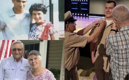 Veterans Voices: Korean War veteran pins his grandson-in-law with Chief’s Anchors