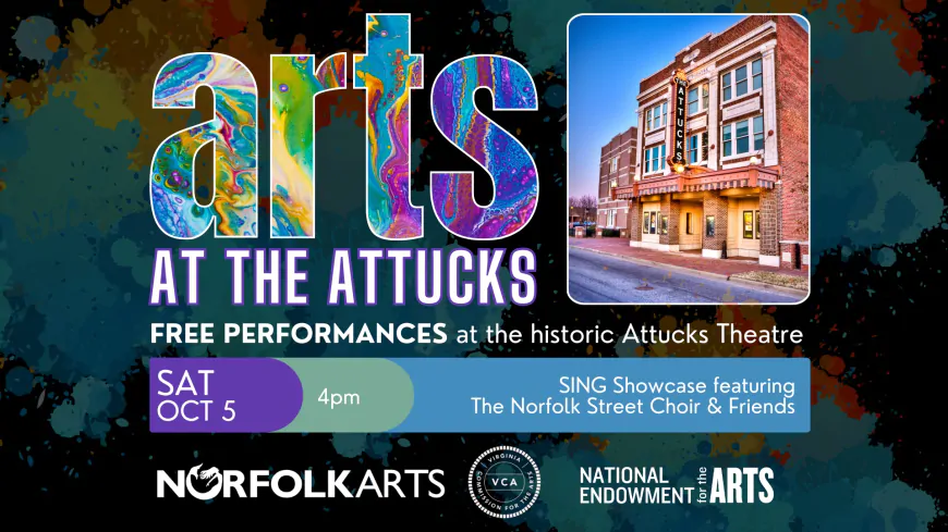 Arts at the Attucks: SING Showcase with The Norfolk Street Choir & Friends