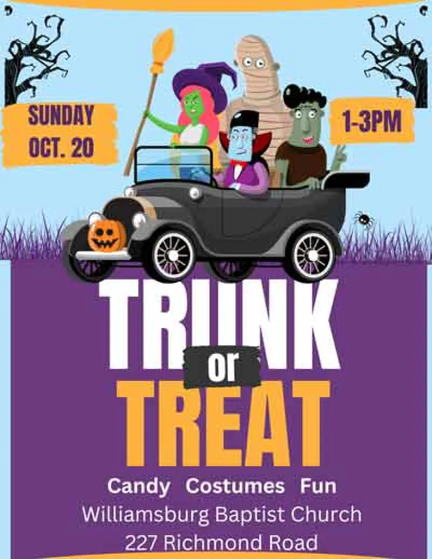 Trunk or Treat at Williamsburg Baptist Church