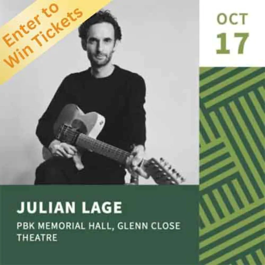 Win 4 Tickets to see ‘Julian Lage’ perform at William & Mary