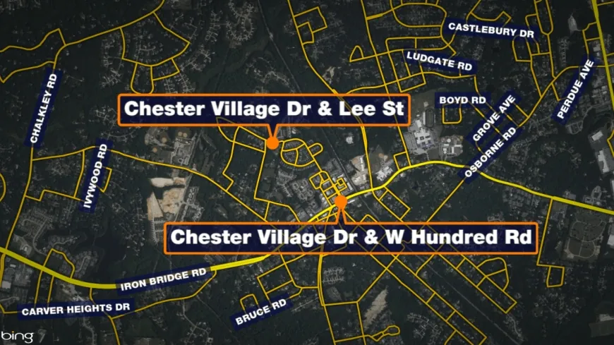 Part of Chester Village Drive in Chesterfield to close for pipe installation