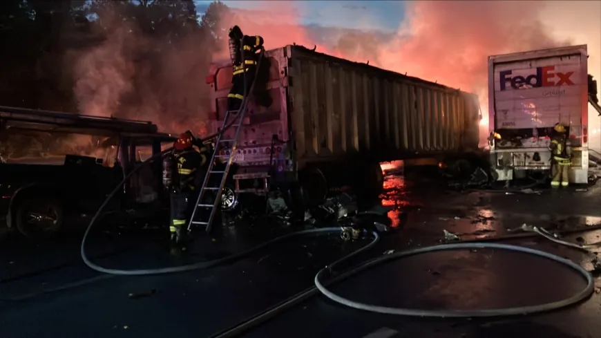 Multi-vehicle crash causes major traffic delays on I-95 in Caroline County