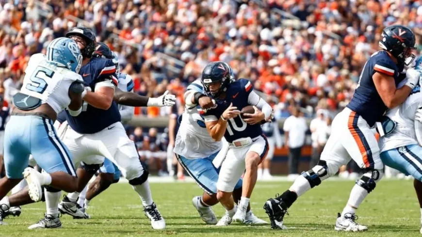 Virginia falls at home to North Carolina 41-14