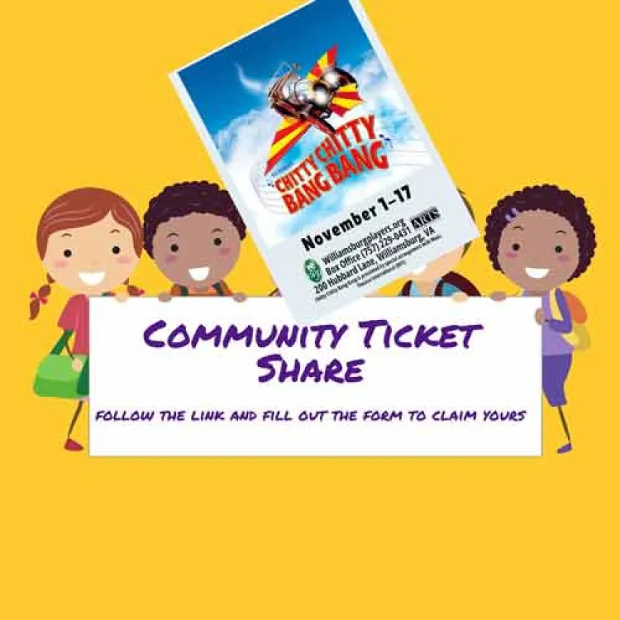 Community Ticket Share for Chitty Chitty Bang Bang!