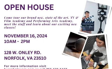 Open House - TV & Film Academy and Performing Arts Academy