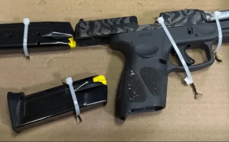 Petersburg police makes weapons violation arrest