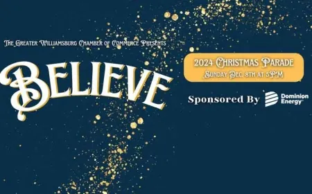 Volunteer Opportunities at the Williamsburg Christmas Parade