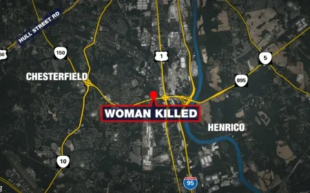 25-year-old woman shot dead at her Chesterfield home, boyfriend charged with murder