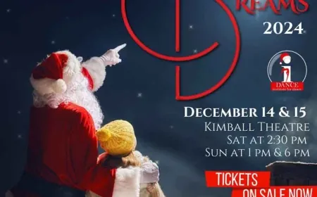 iDance presents Christmas Dreams – Dec. 14 & 15 – a holiday show for the whole family – get tickets today