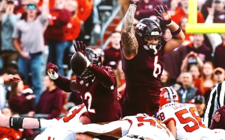 Virginia Tech Falls to Clemson at Home 24-14