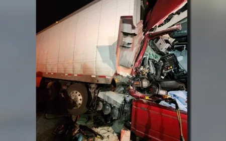 Tractor-trailer driver flown to hospital after I-81 crash in Augusta