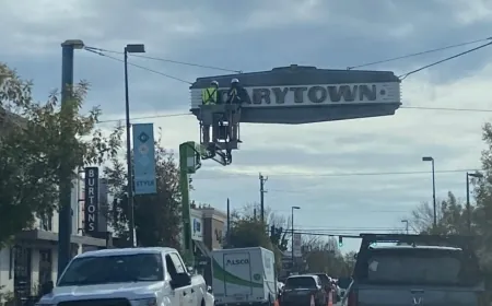 Carytown’s neon sign fixed after apparent vandalism made it say ‘RYTOWN’
