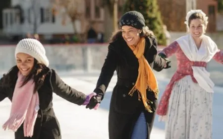 Liberty Ice Pavilion Outdoor Ice Skating in Colonial Williamsburg 2024 / 2025