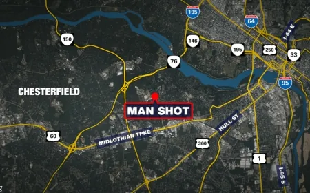 Man shot near Jahnke Road gas station in Richmond