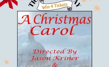Enter to Win Family 4 Pack of Tickets to ‘A CHRISTMAS CAROL’ at Williamsburg Players