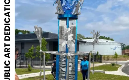 Public Art Dedication at Kimball Terrace Pump Station