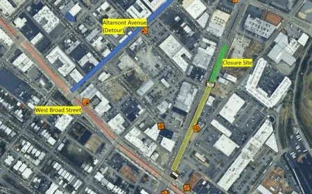 Richmond closing northbound Arthur Ashe Boulevard nightly for 2 weeks