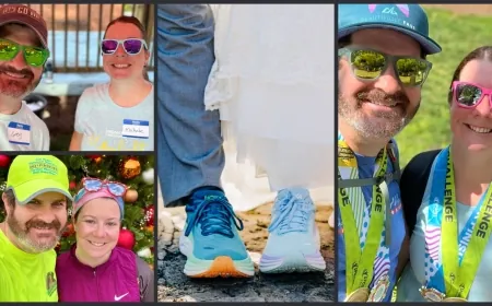 How two Richmond marathon runners ran into each other’s hearts