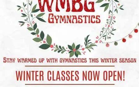 Williamsburg Gymnastics Winter Classes – Registration Open for All Ages & Abilities