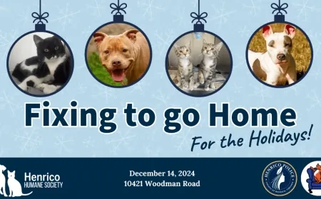 Henrico Police Animal Shelter to host pet adoption event in December