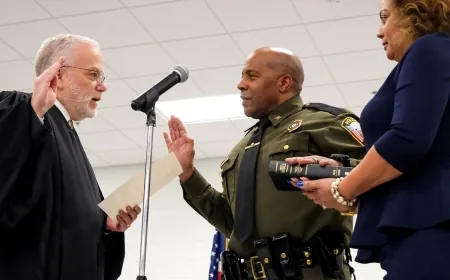 PHOTOS: Chesterfield formally swears in new Chief of Police