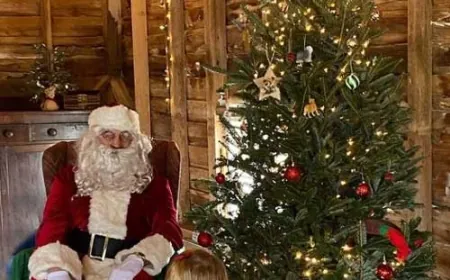 Santa in the Country at Peace Hill Farm Historic Great Barn – Saturday, December 14