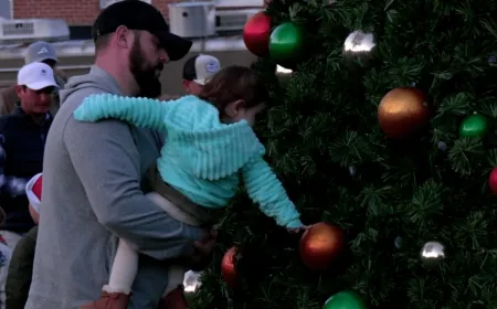 PHOTOS: ‘Light Up the Tracks’ in Ashland