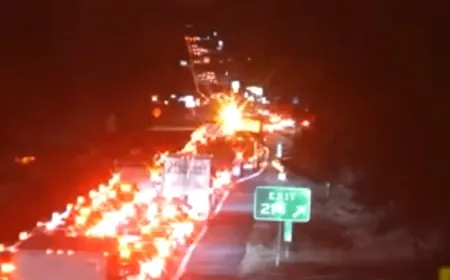 2 crashes involving multiple vehicles cause significant delays for drivers on I-64 in New Kent