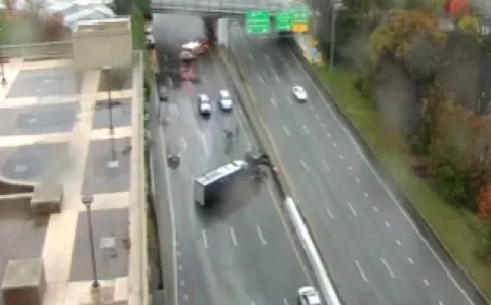 Multi-vehicle crash causes delays on I-95 South in Richmond