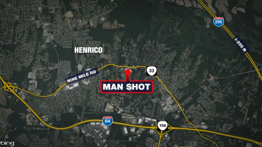 Man shot in Henrico, police searching for suspect who fled area