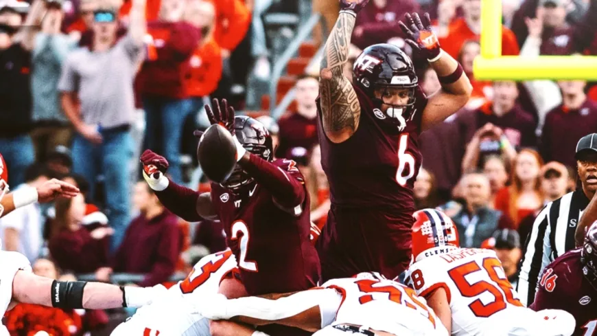 Virginia Tech Falls to Clemson at Home 24-14