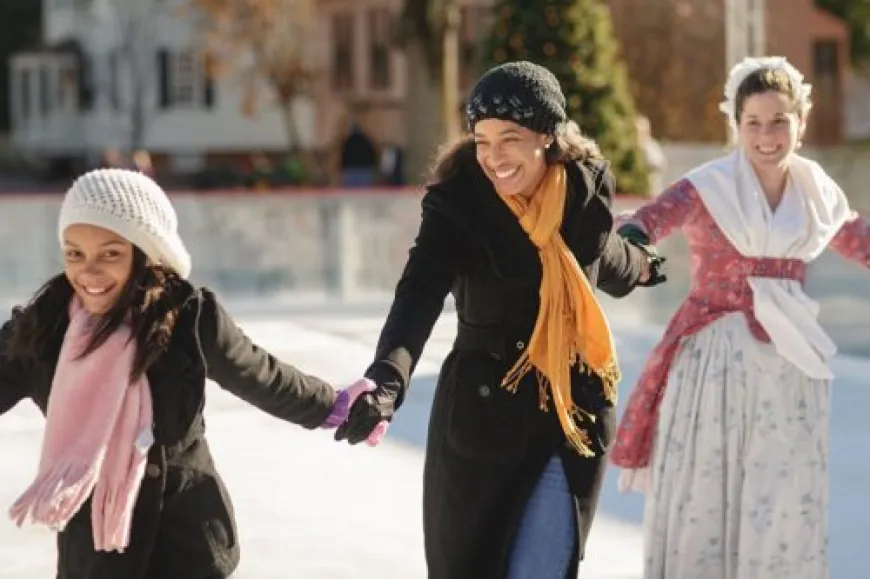 Liberty Ice Pavilion Outdoor Ice Skating in Colonial Williamsburg 2024 / 2025