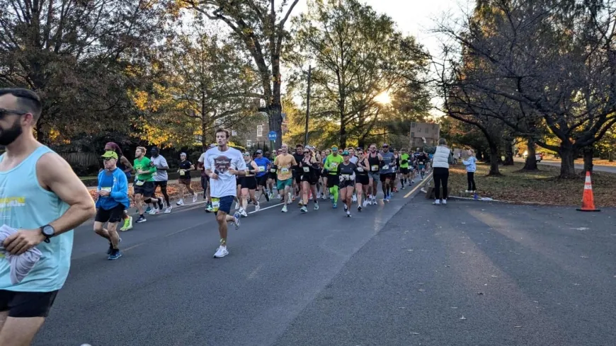 PHOTOS: Runners race through the city in 2024 Richmond Marathon