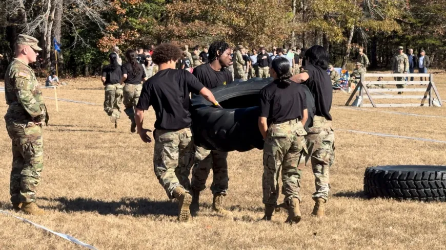 Virginia JROTC cadets tackle competitions at Raider Challenge