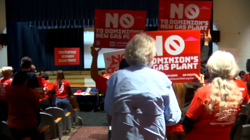 Chesterfield community group files appeal against proposed natural gas plant