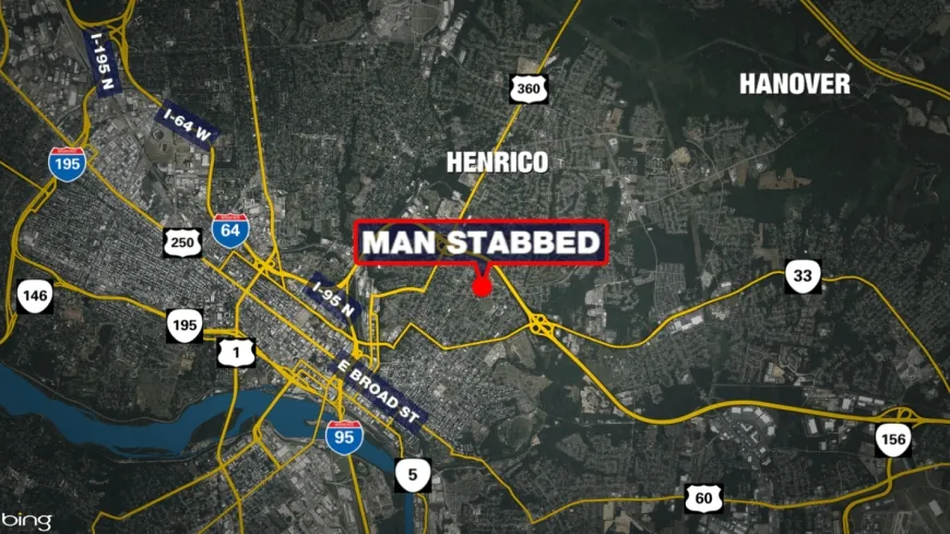 Man stabbed in chest in Richmond, fighting for life