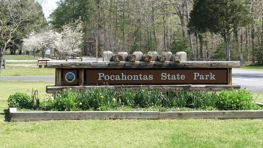 Learn about the history of the Bright Hope Railroad along hike in Pocahontas State Park