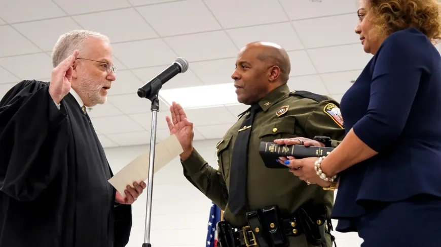 PHOTOS: Chesterfield formally swears in new Chief of Police